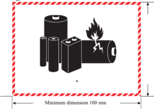 ADR battery mark